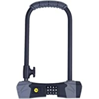 Yale YCUL2-13-230-1 Standard Security Defendor - Candado de seguridad para bicicleta- color negro